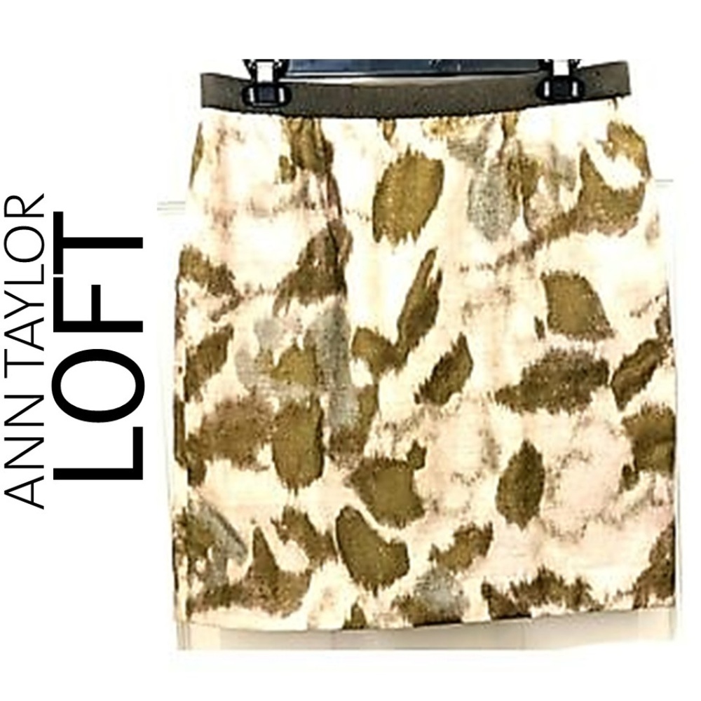 🌸 NWOT ANN TAYLOR LOFT MIDI SKIRT